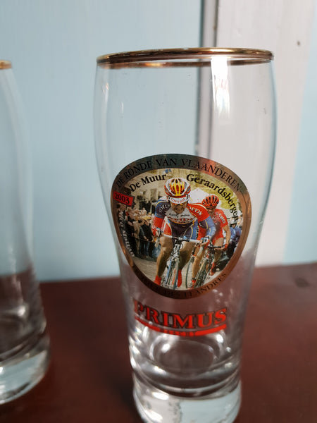 Primus collectable cycling greats 2003/2004 glasses le tour des flandres France set