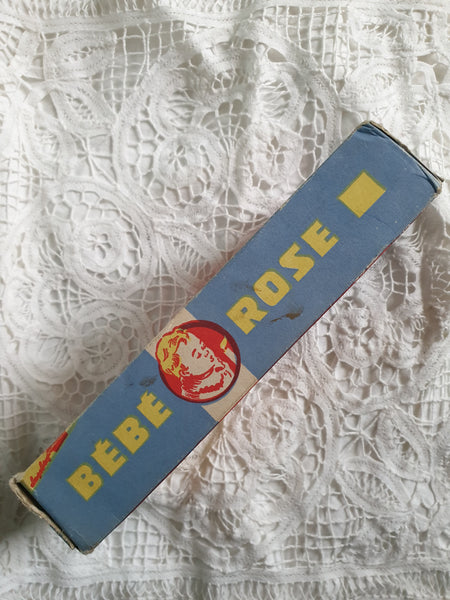Bebe Rose Bougies Extra pack 10 candles unopened boxed 1950s French
