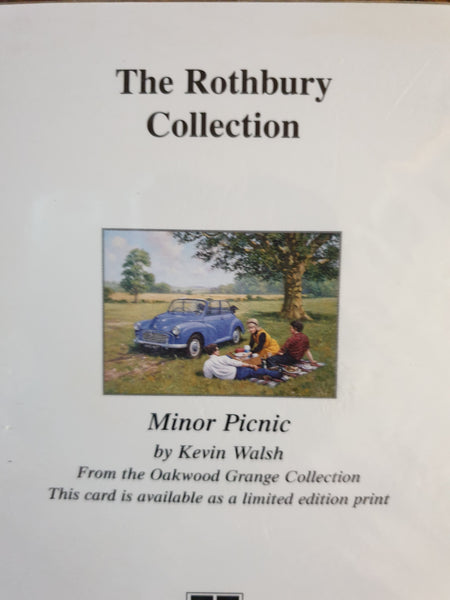 Minor Picnic by Kevin Walsh blank collectable card unused