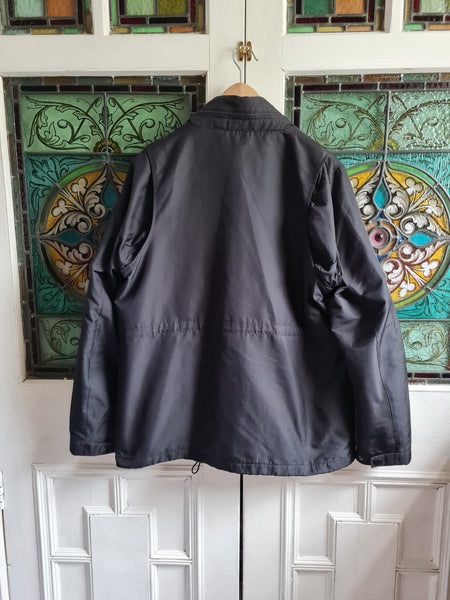 Mens DKNY black field jacket, utility jacket size L